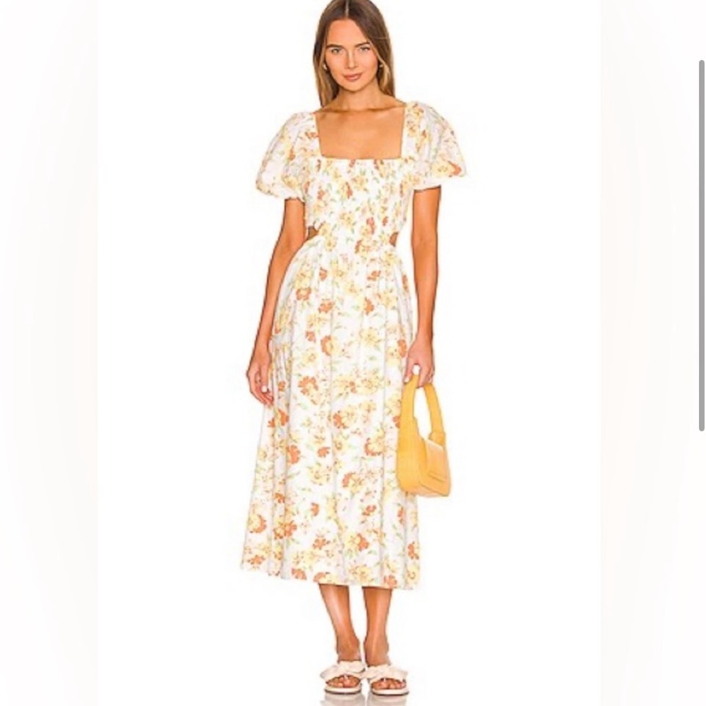 Faithfull the Brand Laucetta Dress in Palermo Floral Print